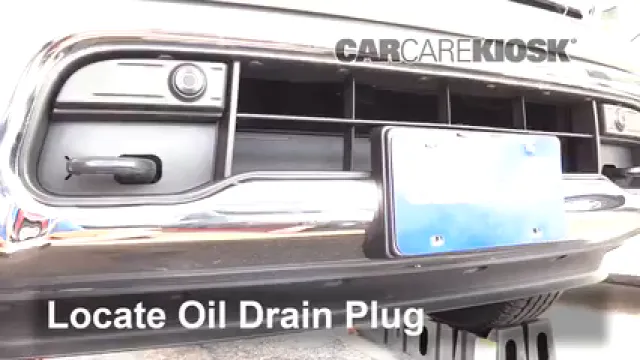 2018 Nissan Titan SV 5.6L V8 Extended Cab Pickup Huile Changer l'huile et le filtre à huile